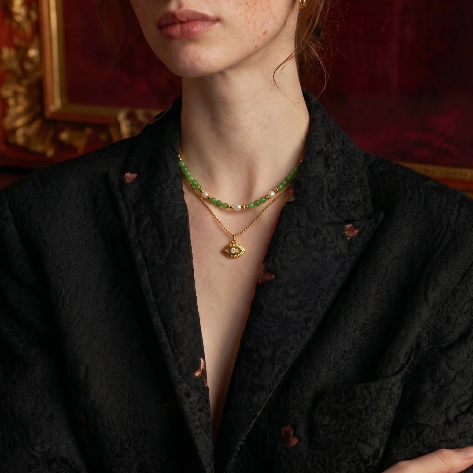 Mystic Eye Layered Necklace